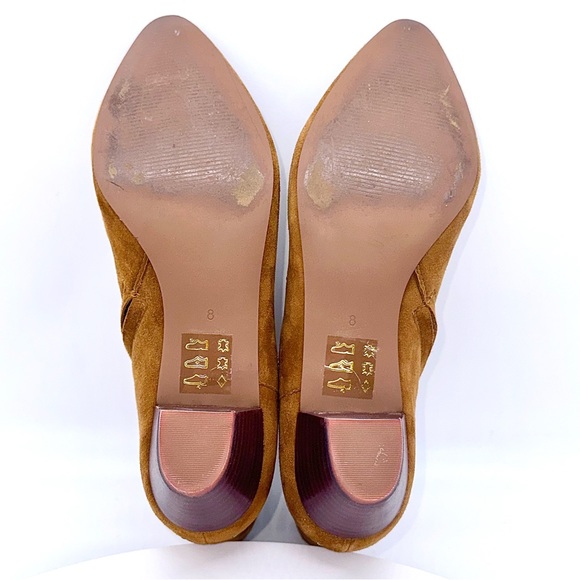 Madewell Bea Suede Studded Ankle Boots 8 EUC - Picture 10 of 11